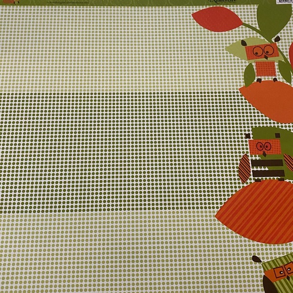 🎃🍂 REMINISCE HALLOWEEN/AUTUMN THEMED SCRAPBOOK PAPER BUNDLE & STICKERS! - Picture 5 of 7